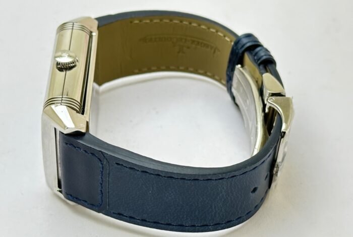 Jaeger Lecoultre Reverso Tribute Duoface Steel Swiss ETA 7750 Valjoux Movement Watch - Image 9