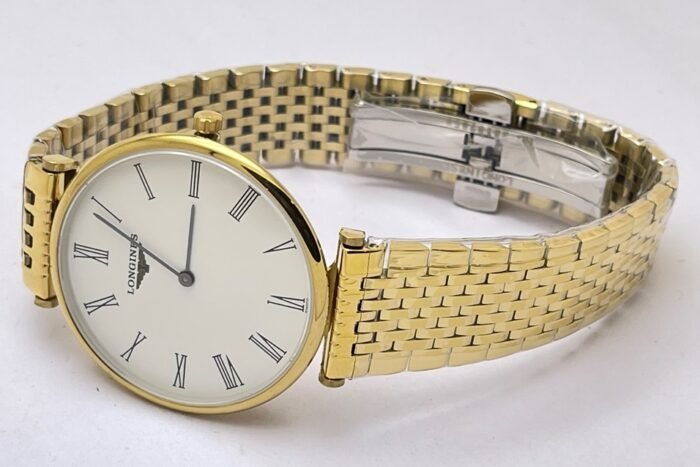 Longines Elegance La Grande White Golden Watch - Image 6