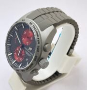 Porsche Design Flyback Grey Rubber Strap Watch - B - Image 4