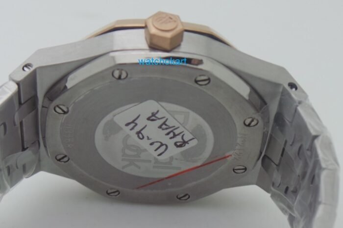 Audemars Piguet Royal Oak Dual Tone Black Watch - Image 8
