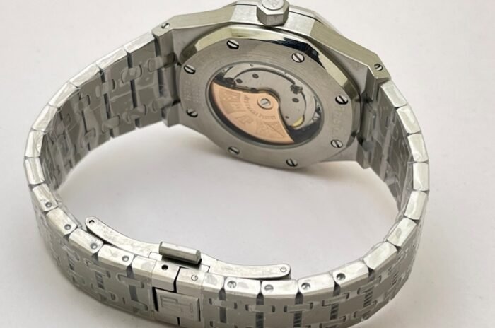 Audemars Piguet Royal Oak Steel Yellow Swiss Automatic Watch - Image 7