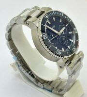 Oris Aquis Chronograph Blue Steel Bracelet Watch - Image 5
