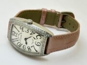 Franck Muller Cintrée Curvex Pink Strap Ladies Watch - Image 6
