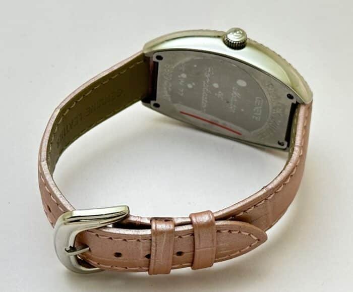 Franck Muller Cintrée Curvex Pink Strap Ladies Watch - Image 7