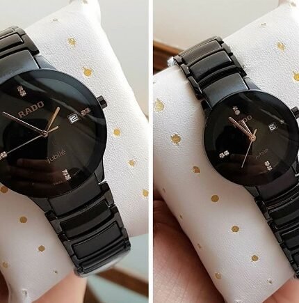 Rado Jublie DaiStar Full Black Couple Watch