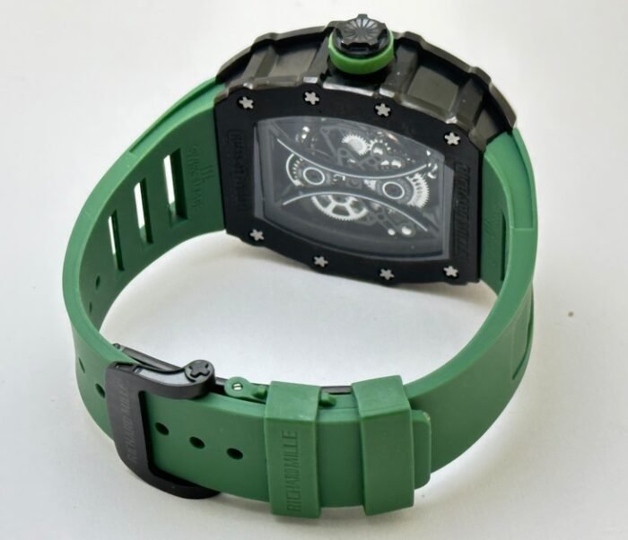 Richard Mille Poblo Mac Donough Green Swiss ETA 7750 Valjoux Movement Watch - Image 8