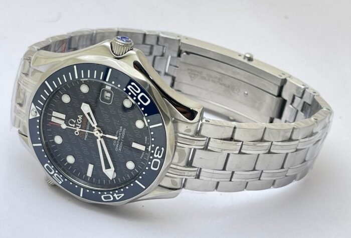 Omega Seamaster 007 James Bond 50th Anniversary Blue Swiss Automatic Watch - Image 6