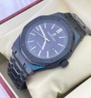 Audemars Piguet Royal Oak Full Black Swiss Automatic Watch - Image 2