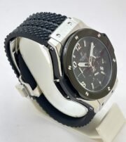 Hublot Big Bang Black Ceramic Bezel Steel Watch - Image 5