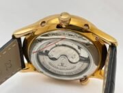 Jaeger Le Coultre Master Control Power Reserve Black Rose Gold Swiss ETA Automatic Watch - Image 8