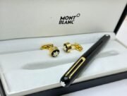 Mont Blanc Rollerball Pen Cufflink Combo - 1 - Image 2
