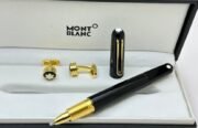 Mont Blanc Rollerball Pen Cufflink Combo - 1 - Image 4