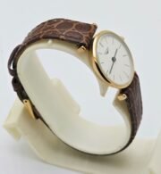 Longines La Grande Classique Ultra Slim Rose Gold Leather Strap Ladies Watch - Image 5