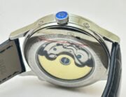 Patek Philippe GMT Annual Calendar Sun Moon Diamond Bezel White Dial Swiss Automatic Watch - Image 8