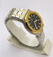 Audemars Piguet Royal Oak Black Dual Tone Ladies Watch - Image 4