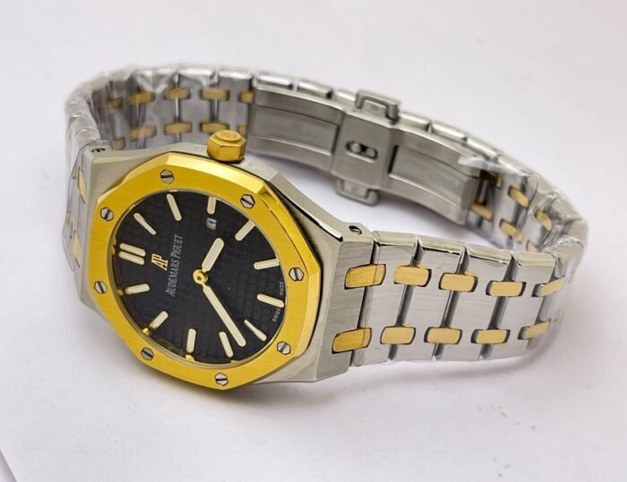 Audemars Piguet Royal Oak Black Dual Tone Ladies Watch - Image 5