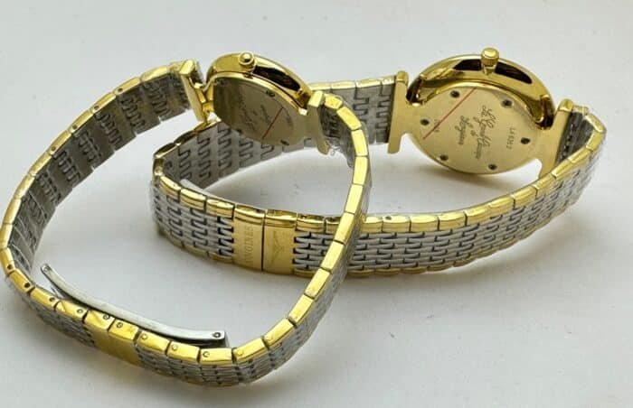 Longines Elegance La Grande Dual Tone Couple Watch - A - Image 7