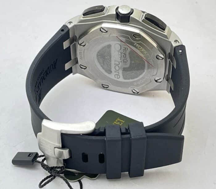 Audemars Piguet Royal Oak Offshore Steel Black Rubber Strap Limited Edition Watch - Image 7