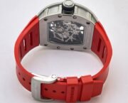 Richard Mille RM 035 Americas Edition Red Strap Swiss ETA 7750 Valjoux Movement Watch - Image 8