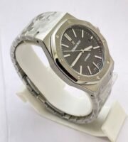 Audemars Piguet Royal Oak Steel Grey Swiss ETA Valjoux 7750 Automatic Watch - Image 5