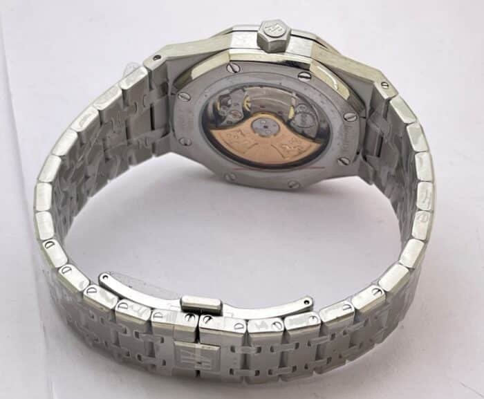Audemars Piguet Royal Oak Steel Grey Swiss ETA Valjoux 7750 Automatic Watch - Image 7