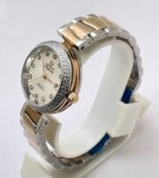 Omega Ladymatic Nicole Kidman White Dual Tone Ladies Watch - Image 4