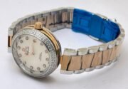 Omega Ladymatic Nicole Kidman White Dual Tone Ladies Watch - Image 6